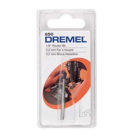 ROBERT BOSCH TOOL Robert Bosch Tool 650 0.12 in. Dremel Straight Routing Bit 650